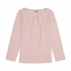 Busy Bees For Kids Emory Tween Top, Rose Pink Stripe