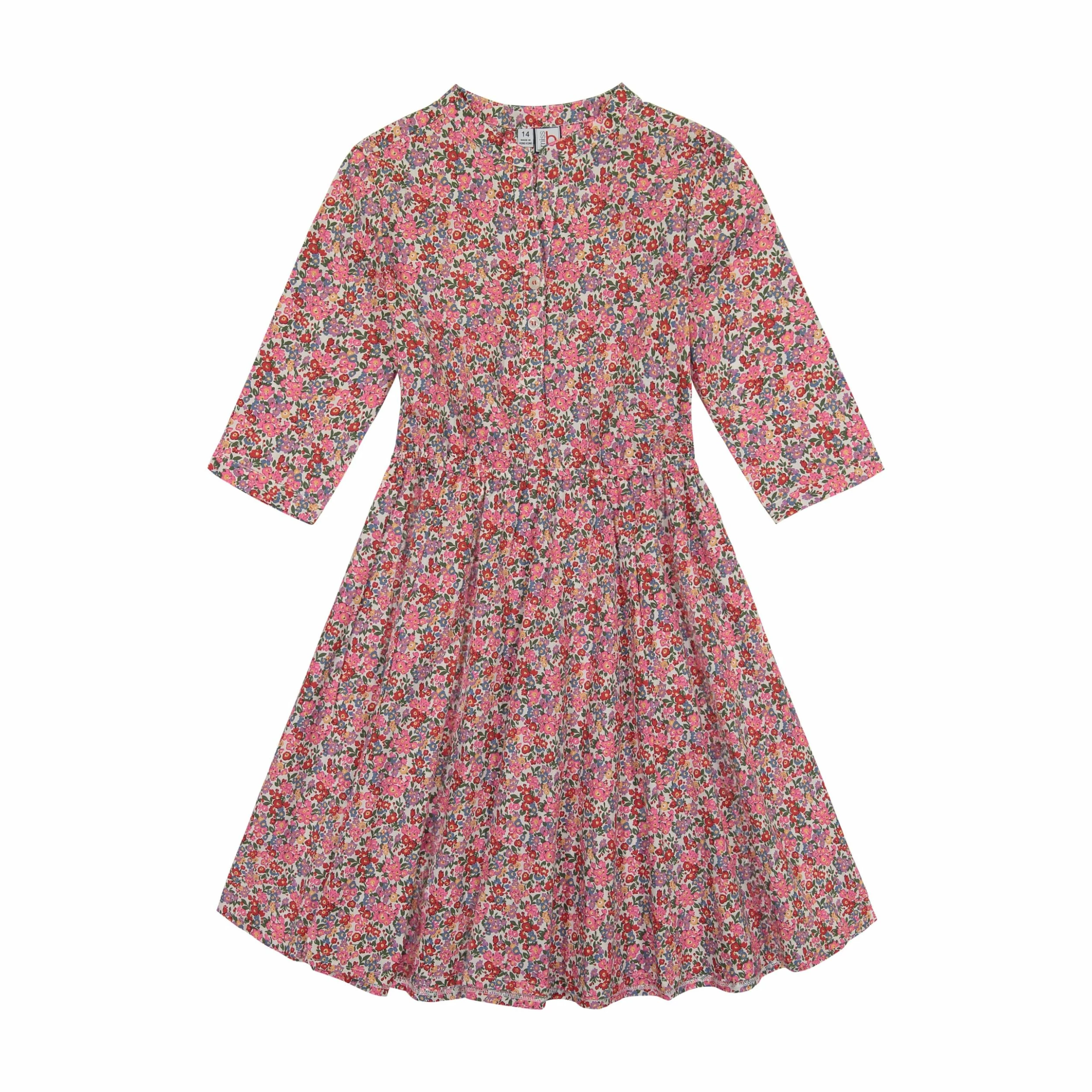 Busy Bees Gabriela Tween Circle Skirt Dress, Multi Floral For Kids 1 Busy Bees Gabriela Tween Circle Skirt Dress, Multi Floral For Kids