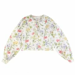 Meadows Foxglove Top, Springtime Floral Wear