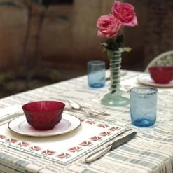 Malaika Linens ROSE BUD PLACEMAT