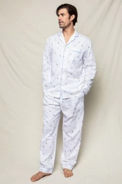 Petite Plume Men's Bateau Pajama Set Wear