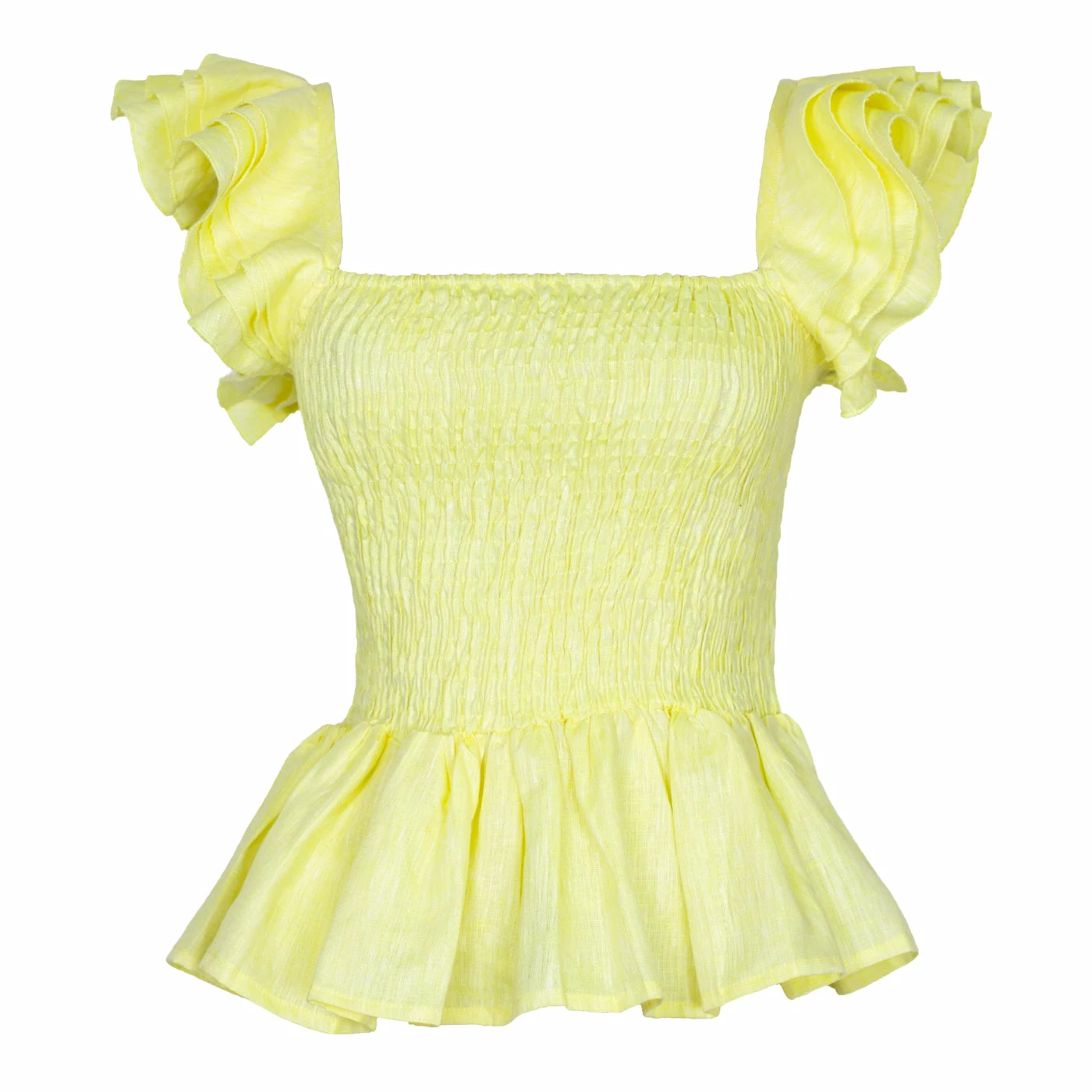 MILLE Wear Athena Top, Lemonade 1 MILLE Wear Athena Top, Lemonade