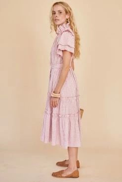 Hunter Bell Wear Matthews Dress, Rosette Check 8 Hunter Bell Wear Matthews Dress, Rosette Check