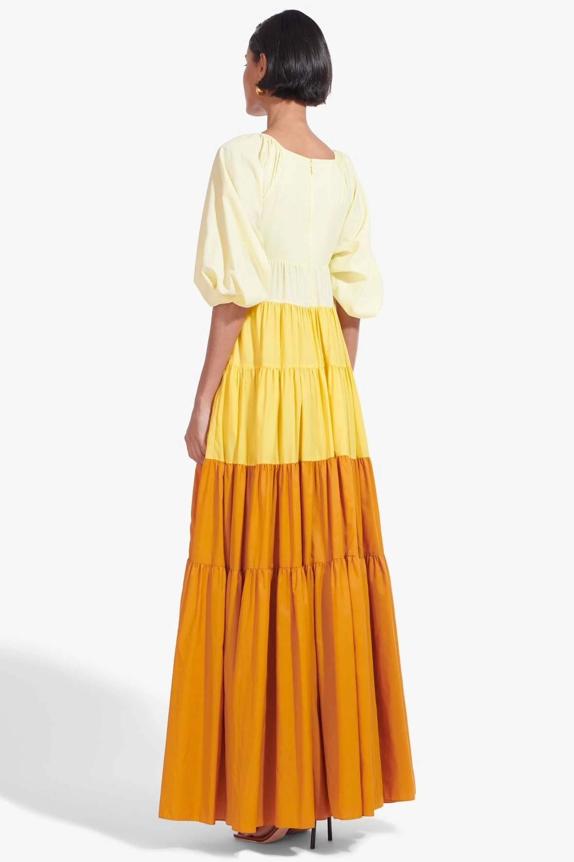 Staud Wear Meadow Dress, Sun Bleached X Wallflower X Honey 7 Staud Wear Meadow Dress, Sun Bleached X Wallflower X Honey