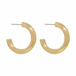 Mignonne Gavigan Wear Mini Hanna Hoops, Gold
