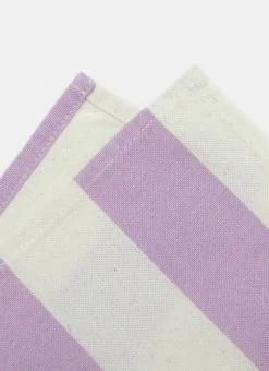 Heather Taylor Home Milos Napkin, Lilac X White