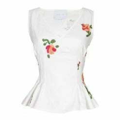 Naya Rea Colette Jacquard Top, White Wear