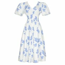 Naya Rea Wear Nicolina Dress, Blue Floral