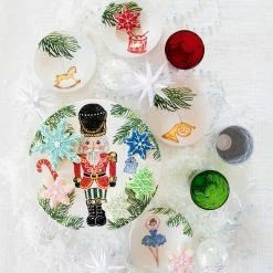Vietri Nutcracker Assorted Canape Plates Set Of 4 Live 5 Vietri Nutcracker Assorted Canape Plates Set Of 4 Live