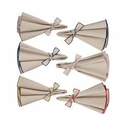 Mode Living Napa Round Napkins S/4