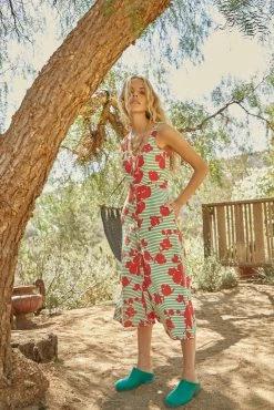 Hunter Bell Wear Nellie Dress, Floral Stripe