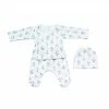 Lewis For Kids Newborn Kimono Set - Mini Radish | Bay Blue