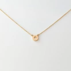 THATCH Initial Necklace Wear