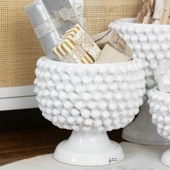 Vietri Pinecone Medium Planter