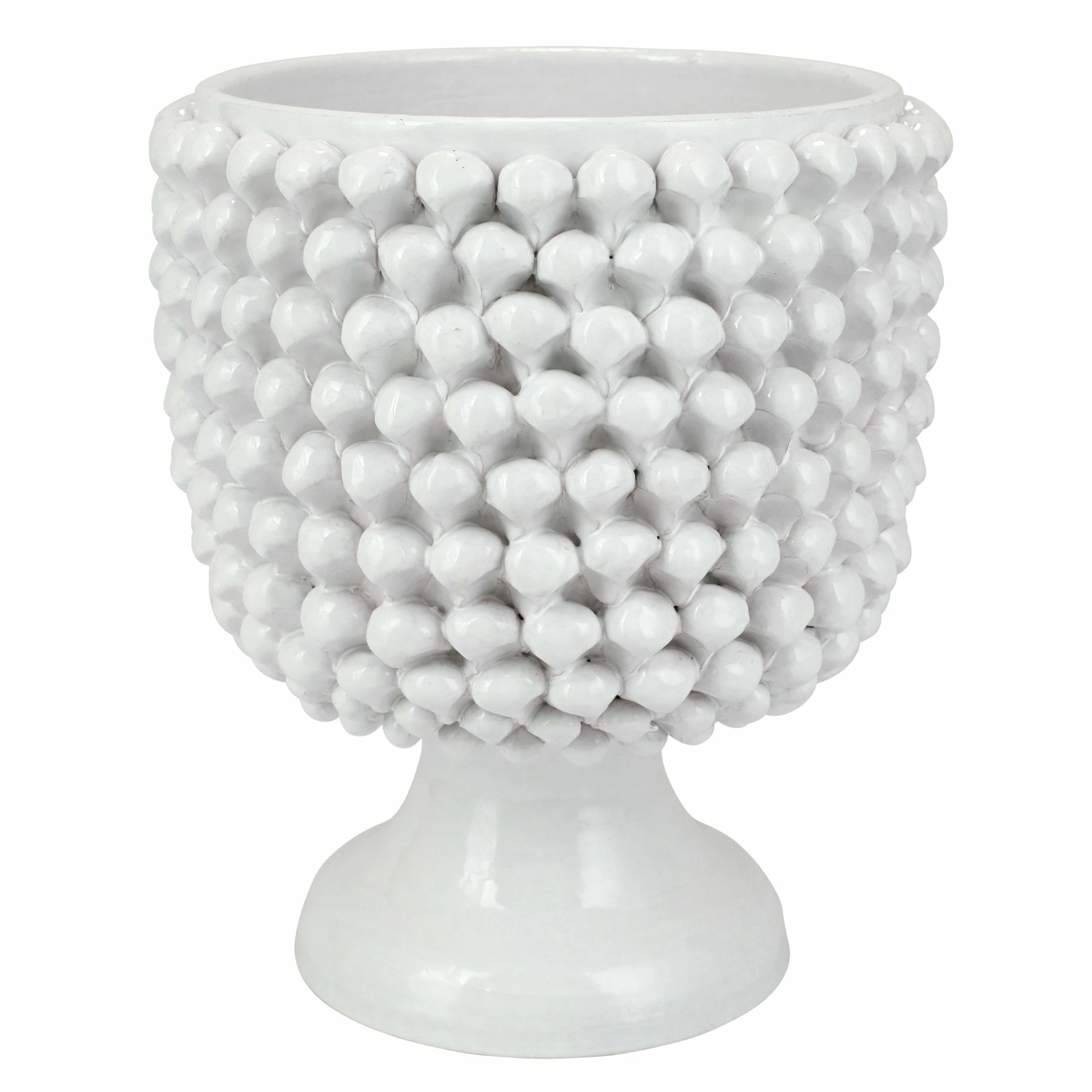 Vietri Pinecone Large Planter Live 1 Vietri Pinecone Large Planter Live