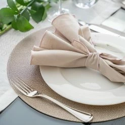 Mode Living Napa Round Napkins S/4 9 Mode Living Napa Round Napkins S/4