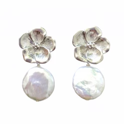 M Donohue Collection Wear Mimi Silver Earrings