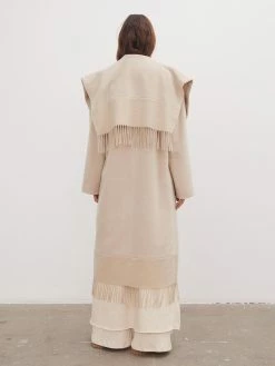 By Malene Birger Maisha Wool Coat, Cream Wear