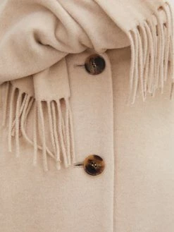 By Malene Birger Maisha Wool Coat, Cream Wear 7 By Malene Birger Maisha Wool Coat, Cream Wear