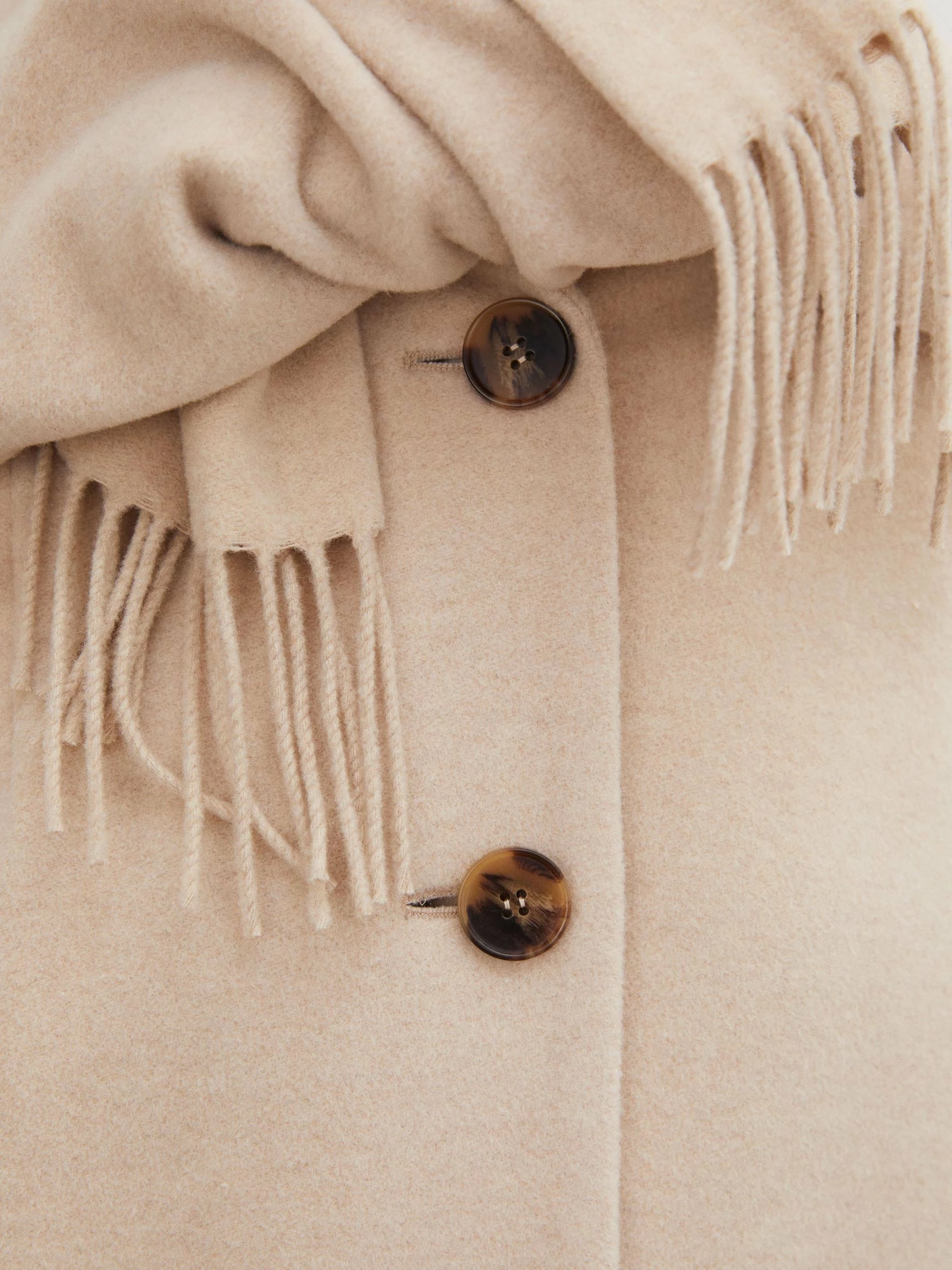 By Malene Birger Maisha Wool Coat, Cream Wear 4 By Malene Birger Maisha Wool Coat, Cream Wear
