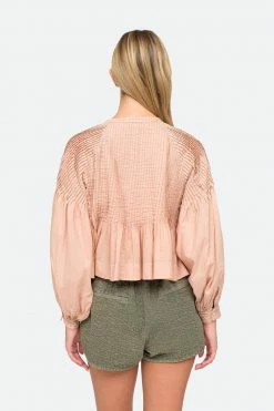 Sea NY Stan Blouse, Blush Wear