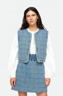 Sea NY Vida Vest, Denim Wear