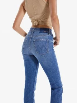 MOTHER Wear High Waisted Rider Ankle, Running With Scissors