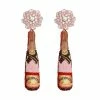Mignonne Gavigan Rose Champagne Earring, Blush Wear