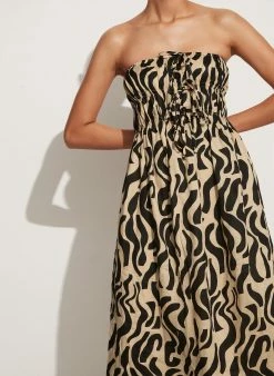 Faithfull The Brand Contessa Midi Dress, La Cateau Print
