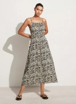 Faithfull The Brand Nolie Midi Dress, Ayu Print Wear