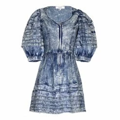 Sea NY Dylan Mini Dress, Chambray
