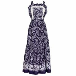 Sea NY Theodora Apron Dress, Navy