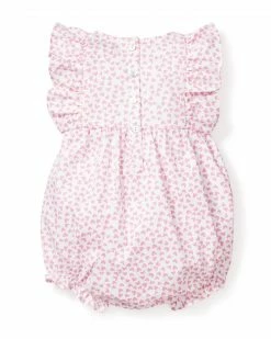 Petite Plume Sweethearts Ruffled Romper Sleepwear