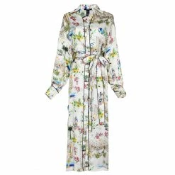 SMYTHE Wear Shirtdress, Cote D’Azur Print