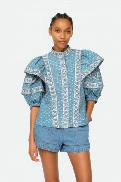 Sea NY Fernanda Top, Blue