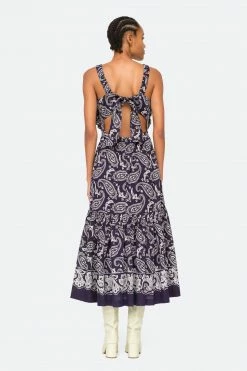 Sea NY Theodora Apron Dress, Navy