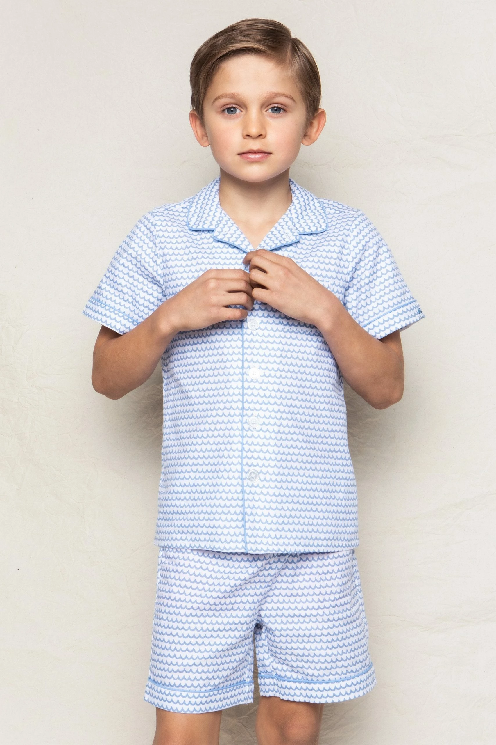 Petite Plume La Mer Classic Short Set For Kids 2 Petite Plume La Mer Classic Short Set For Kids