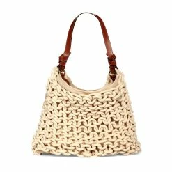 Staud Wear Corda Bag, Natural X Tan