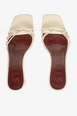 Staud Pippa Heel, Cream Wear