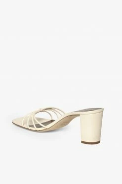 Staud Pippa Heel, Cream Wear