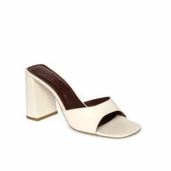 Staud Sloane Heel, Cream Wear