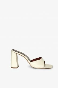 Staud Sloane Heel, Cream Wear
