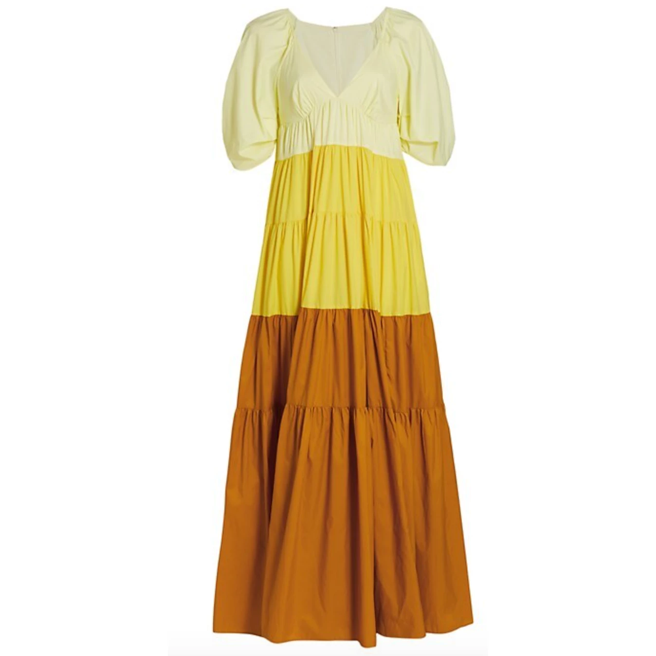 Staud Wear Meadow Dress, Sun Bleached X Wallflower X Honey 1 Staud Wear Meadow Dress, Sun Bleached X Wallflower X Honey