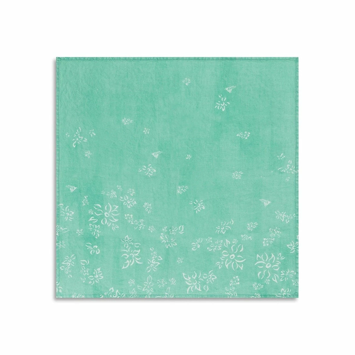 Summerill Live Falling Flower Linen Napkins, Celadon 1 Summerill Live Falling Flower Linen Napkins, Celadon