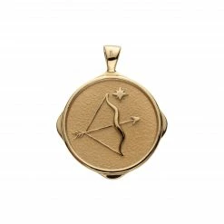 Jane Win Wear SAGITTARIUS JW Zodiac Pendant Coin (Nov 22 - Dec 21)