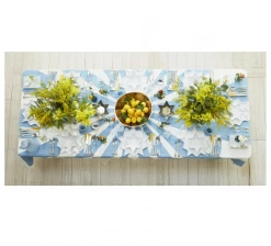 Summerill Le Cirque Tablecloth, Sky Blue