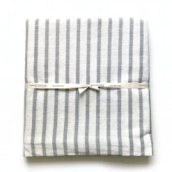 Charvet Editions Live Neutral Stripe Tablecloth