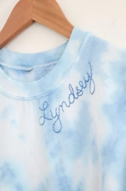 Only On The Avenue Kids Tie-Dye Sweatshirt, Blue