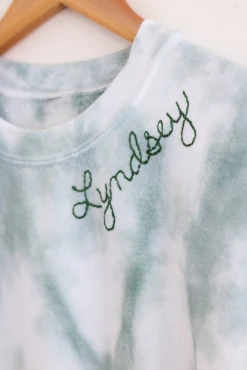 Only On The Avenue Gift Kids Tie-Dye Sweatshirt, Green