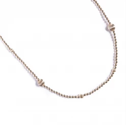 Madison McKinley Reed Necklace, Gold Wear